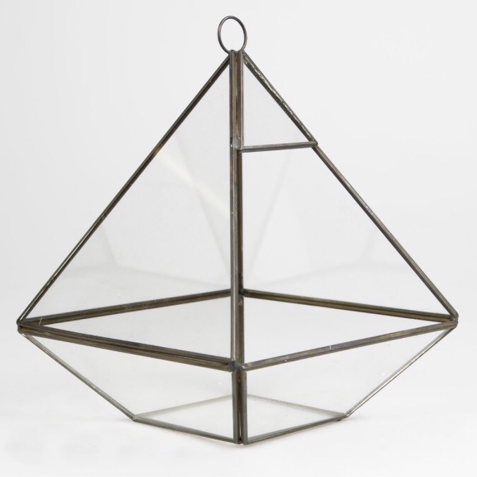 Black Pyramid Terrarium