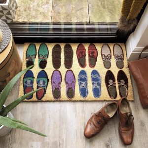 Brogues doormat