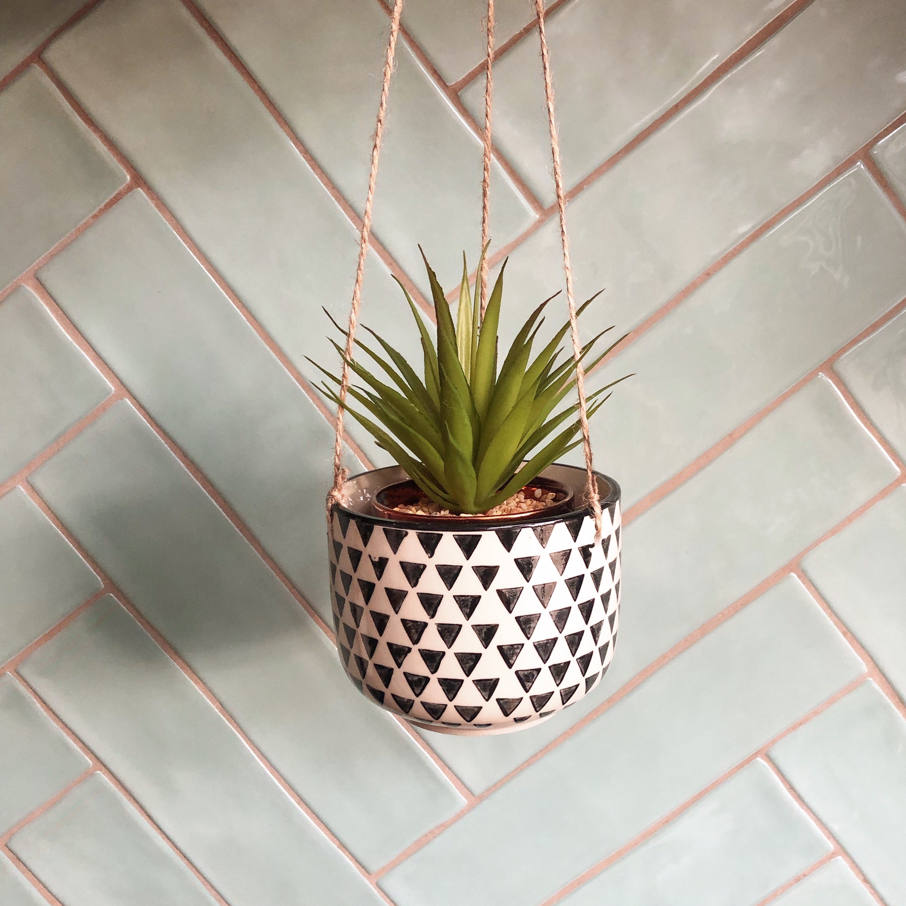 geometric planter