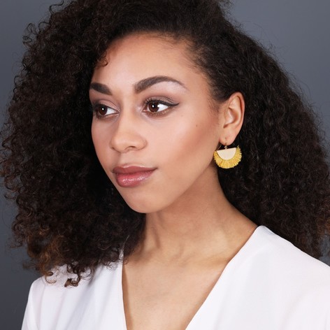 mustard-tassel-semi-circle-drop-earrings-in-gold-