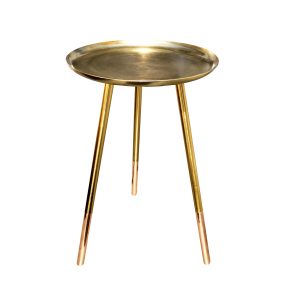 Brass and copper table