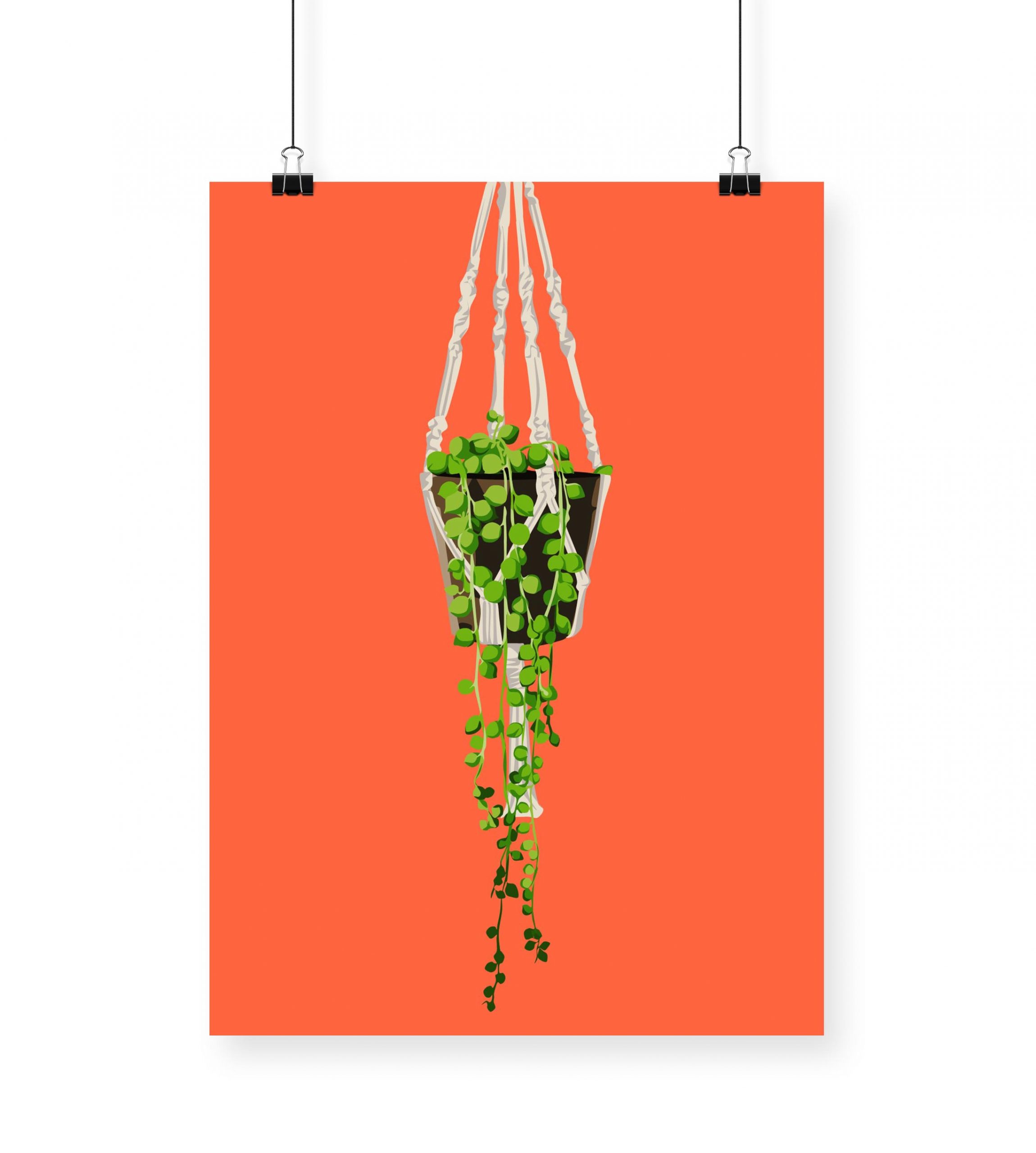 MerryNotes Designs 'String of Pearls' Print in A4 or A3 - Image 2
