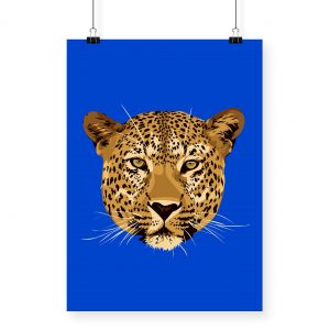 MerryNotes Designs 'Leopard' Print in A4 or A3 - A3