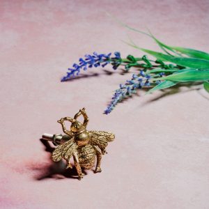 Vintage bee drawer knob