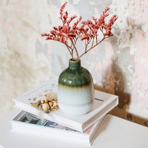 High gloss glazed planter